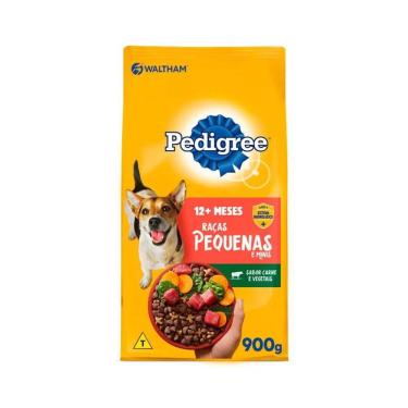 Imagem de Ração Pedigree para Cães Adultos Raças Pequenas e Mini Carne e Vegetais