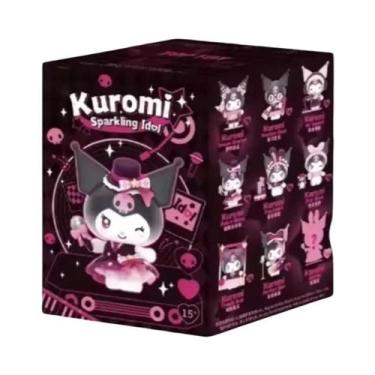 Imagem de Brinquedos Em Caixa Surpresa Kawaii Sanrio Kuromi Da Série Idol Brilha