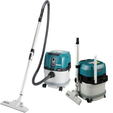 Imagem de Aspirador De Pó 15l Sem Fio 40v Com Mangueiras Tubos Bocais 10 Sacos Descartáveis Vc003glz Makita