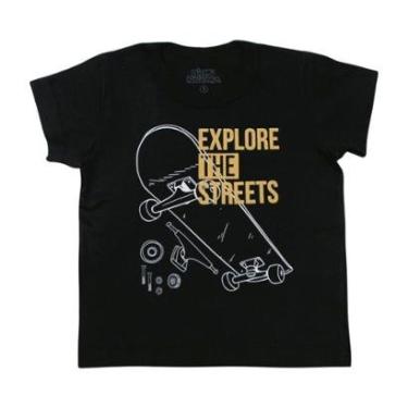 Imagem de Camiseta Infantil Manga Curta Estampa Explore 2370 - Bicho Bagunça-Masculino
