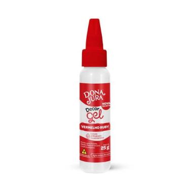 Imagem de Corante Alimentício Gel Vermelho Ruby 25g Dona Jura