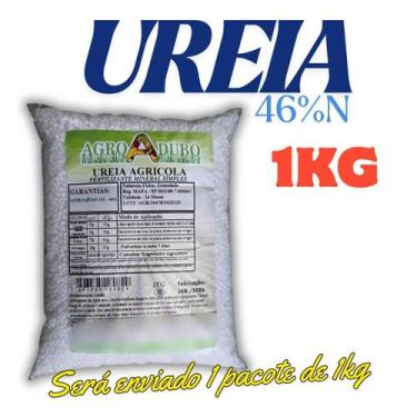 Imagem de Fertilizante 1Kg Ureia 46% Granulada - AGROADUBO