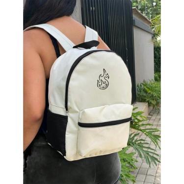 Imagem de Mochila Small GOTA / FOGO Bolsa Escolar Trabalho Viagem Mala Faculdade