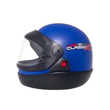 Imagem de Capacete taurus san marino classic sem desenho liso, 56