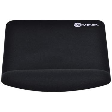Imagem de Mouse Pad com Apoio de Pulso em Gel Mpg-02p Preto - VINIK