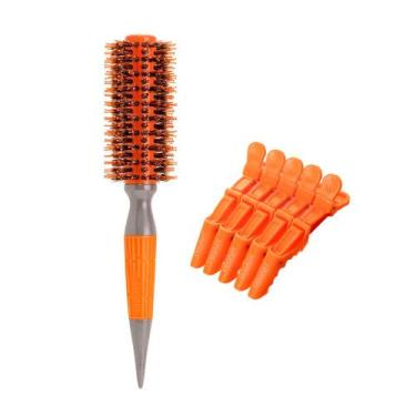 Imagem de Kit Escova Profissional Elite Pro + Clipe Crocodilo Profissional - Pro