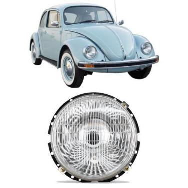 Imagem de Farol vidro volks fusca 1976 77 78 79 80 81 82 ate 2014 un - AI BBS BI