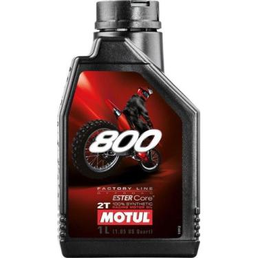 Imagem de Óleo Motul 800 Moto 2t Jaso Tc Sintético 1l