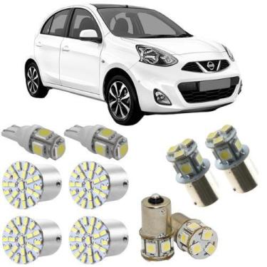 Imagem de Kit lâmpadas led lanternas march 2011 12 13 14 15 16 a 2019 - AUTOVEX