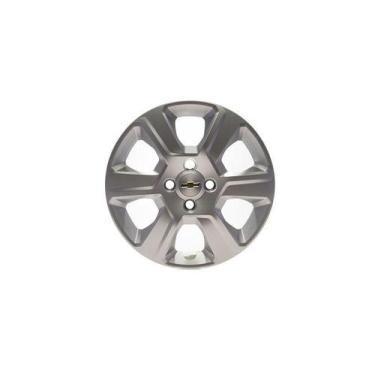 Imagem de Calota Aro 15 Prata Original Pecas Genuinas Gm Onix prisma agile astra