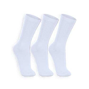Imagem de Meia Lupo AM Sport Kit3 Cor:BrancoTamanho:M, Branco, M