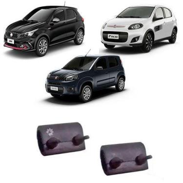 Imagem de Par Batente Tampão Porta Malas Mobi Uno Palio Argo 2011 2020 - Fiat