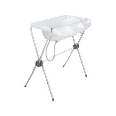 Imagem de Banheira de Bebê com Suporte Kiddo Chuá Cinza, Cinza