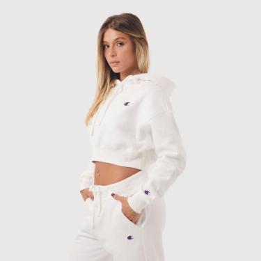 Imagem de Moletom cropped champion feminino logo c emb, GG