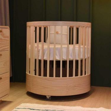 Imagem de Berço Infantil Progressivo Wave 3 Em 1 Divicar Nature - MULTIMOVEIS