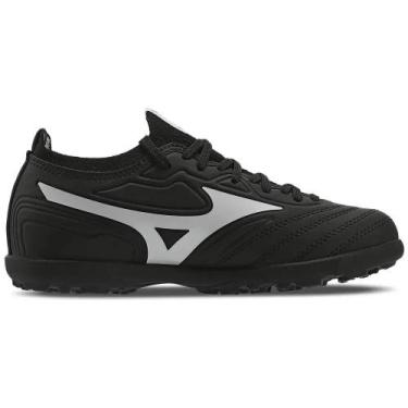 Imagem de Chuteira Mizuno Society Regent AS Junior - Preto, Preto, 30