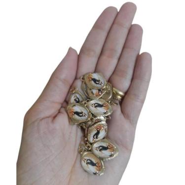 Imagem de Kit 100 Medalhas Nossa Senhora Da Imaculada Conceição 2cm - caf