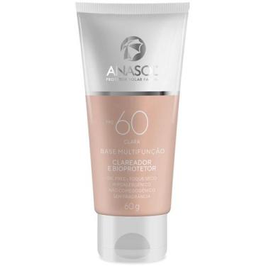 Imagem de Protetor solar facial ANASOL FPS 60 base clara multifunção 60gr