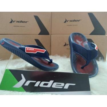 Imagem de Chinelo infinity max dedo rider super confortavel- 12440, Azul, Vermel