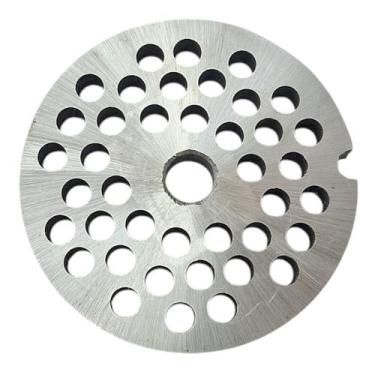 Imagem de Disco de moedor de carne boca 10 com furo 6mm 10/06 aço carbono rede p