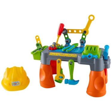 Imagem de Bancada de Trabalho/Ferramentas Infantil Multicor - 46 Peças Maral