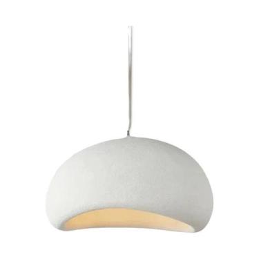 Imagem de Luminária Pendente De Teto Nordic Wabi Sabi Para Sala De Jantar, Quart