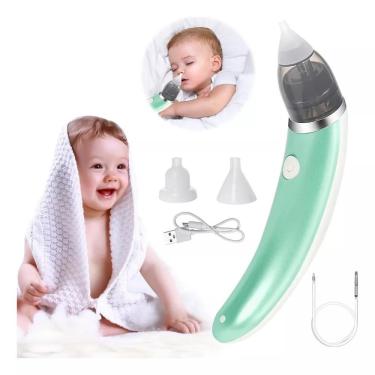 Imagem de Aspirador Nasal Infantil Elétrico HD-8032 5 Níveis de Sucção Recarregável USB Anti-Refluxo Yeet