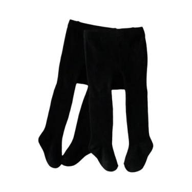 Imagem de Meias De Algodão Para Bebês Meninas 0-2 Anos, Leggings Tricotadas Maci