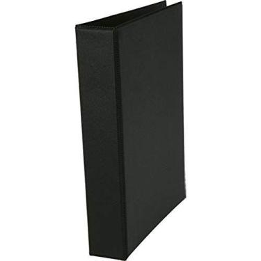 Imagem de Fichario De Pvc Preto Cristal 4 Argolas - DAC