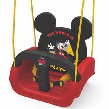 Imagem de Balanço de Pendurar Mickey - 3 em 1 - Vermelho e Preto - 19798 - Xalin