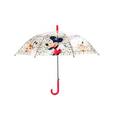 Imagem de Guarda Chuva Infantil Transparente Mickey 68x80cm - Disney - Original 