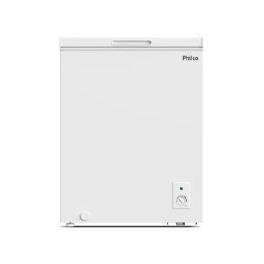 Imagem de Freezer Horizontal Philco PFH160B Degelo Manual 140L Dupla Função Branco 110V