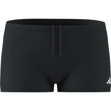Imagem de Sunga Adidas Boxer Solid Masculina - Chumbo - G, Chumbo, G