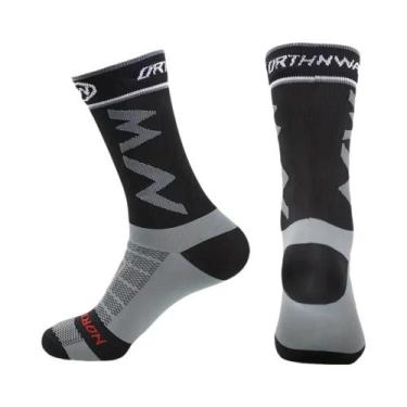 Imagem de Meias Esportivas Respiráveis, 3 Pares Para Corrida, Ciclismo De Montan