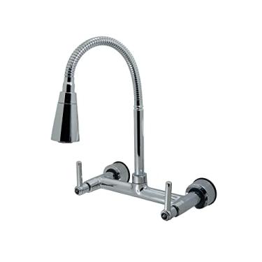 Imagem de Misturador Conic Flexível Cozinha Parede 2Jato Meli C29