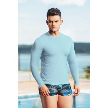 Imagem de Camisa Manga Longa com Proteção Solar UV 50+ Masculina-Masculino