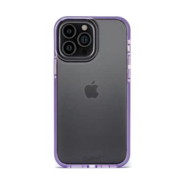 Imagem de Capa Celular CUSTOMIC para IPHONE 13 Pro Max Impactor Flex Antibacteria Roxo c/Antiamarelamento e Proteção Militar MIL-STD-810G. Capinha de Smartphone Case Flexível Roxo