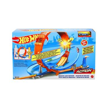 Pista e Carrinhos Hot Wheels Looping Triplo Fun 8599-7