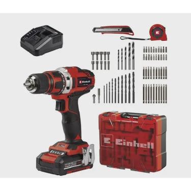 Imagem de Parafusadeira einhell te-cd 18/40 li c/kit 69PCS