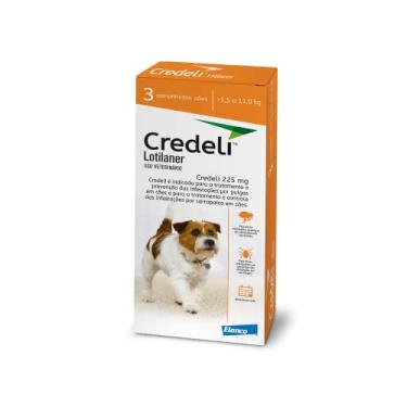 Imagem de Credeli Tab 225mg X3Blcd Bl Elanco Cães Médios,