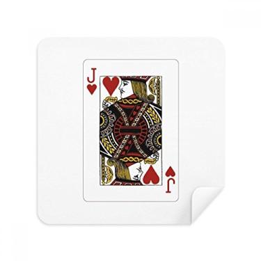 Imagem de Heart J Baralho padrão óculos pano pano pano pano pano pano pano pano pano pano pano embalagem com 2