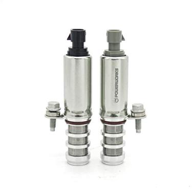 Imagem de Kit de válvula solenoide atuador de posição de eixo de comando de admissão e exaustão para GM Chevy Malibu HHR Buick Pontiac 2.0L / 2.2L / 2.4L substitui número de peça 12655421, 12655420 e mais