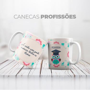 Imagem de Caneca Personalizada Profissão Pedagogia