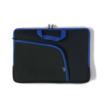 Imagem de Case Bolsa Pasta Para Notebook  15.6 Azul Neoprene Maleta