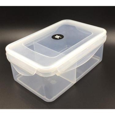 Imagem de Pote Hermético Tampa Com Travas e Divisória 1L