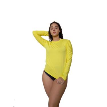 Imagem de Camisa De Proteção Uv 50+ (Malha Fria) - Amarelo - B²m Uv