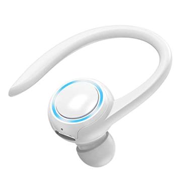 Imagem de ouvido bluetooth, ouvido sem fio único, ouvido sem fio à prova suor, ouvido telefone celular compatível/iphon e/smartphones/laptop,condução escritório