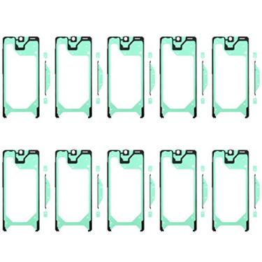 Imagem de HONGYAN Peças de substituição de telefone celular Adesivo de caixa frontal de 10 PCS para Samsung Galaxy S20 Acessórios telefônicos