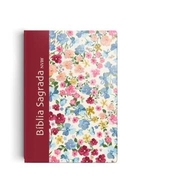 Imagem de Bíblia NVI slim compacta floral: Mais leve, mais prática mesmo conteúdo!