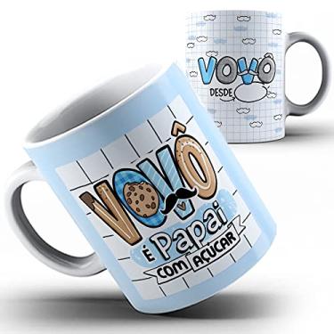 Imagem de Caneca vovô é papai com açúcar (envie data)
